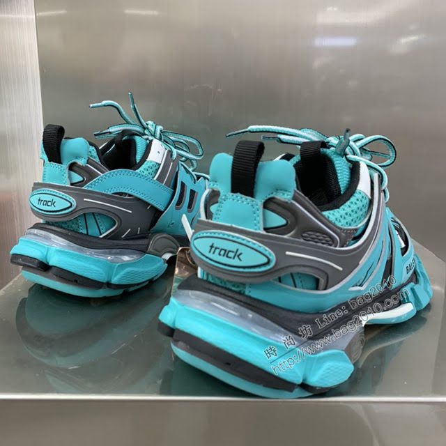 Balenciaga經典款男鞋 巴黎世家頂級版本Track運動鞋 情侶款  hdbl1057